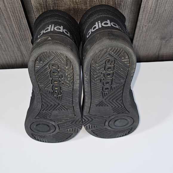 adidas Black High-Top Sneakers - Picture 7 of 9